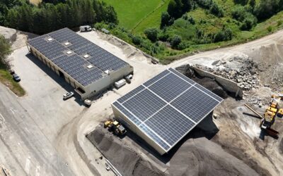 Installation photovoltaïque pour entreprise